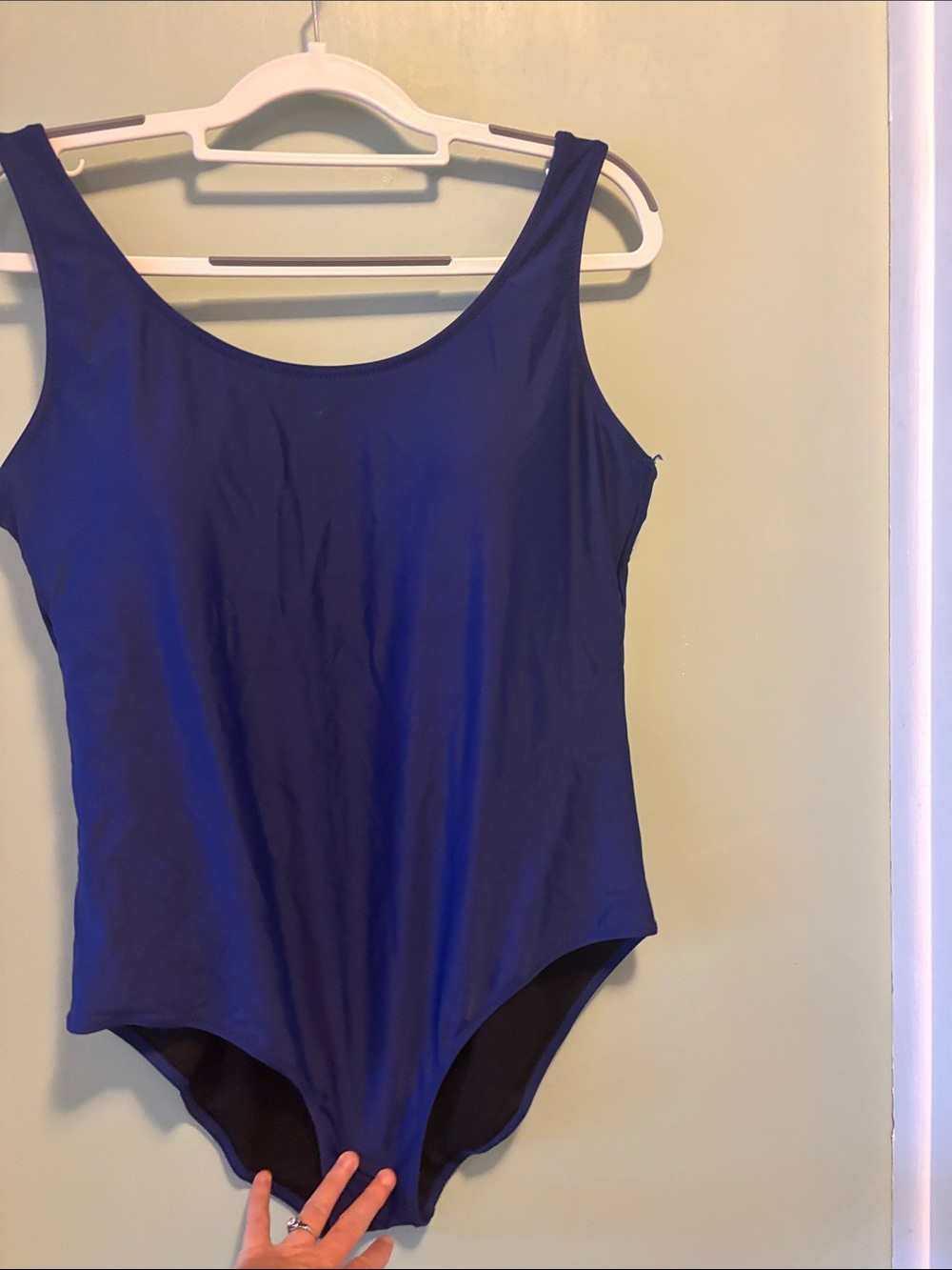 Deep Royal Blue One-Piece Swimsuit